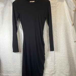 3/$20 Long Black Dress with adjustable length